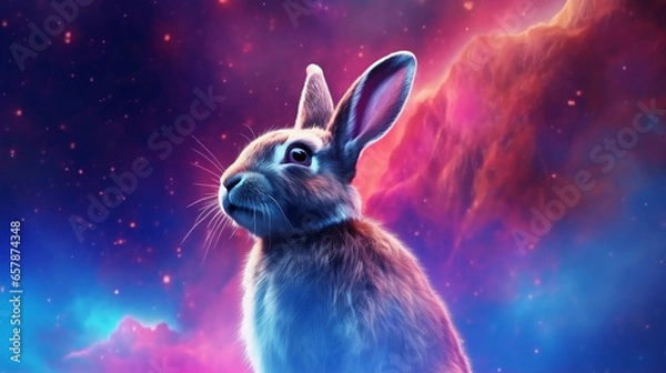 Obraz Cosmic Rabbit #3