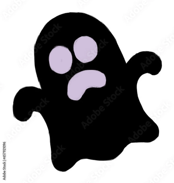 Obraz Halloween Cute Illustration Ghost