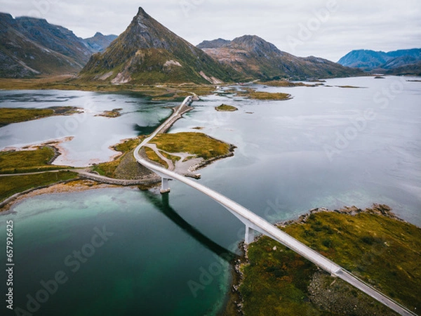 Obraz Fredvang Bridges