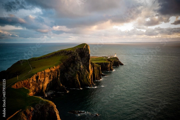 Obraz Neist Point Lighthouse Sunset
