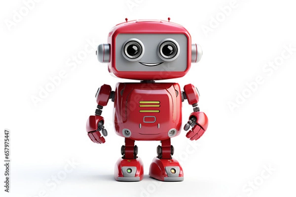 Fototapeta robot toy AI Generative