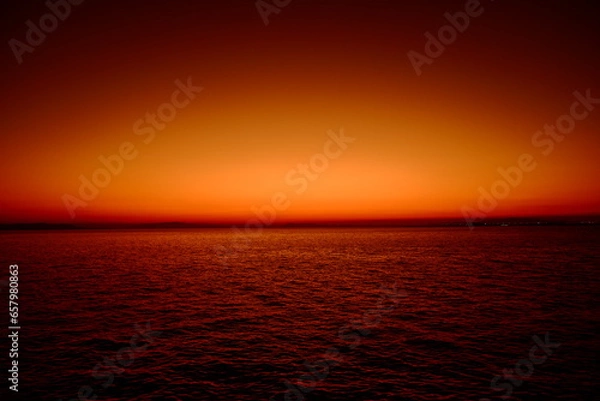 Fototapeta りんくうタウン　夕暮れ　マジックアワー