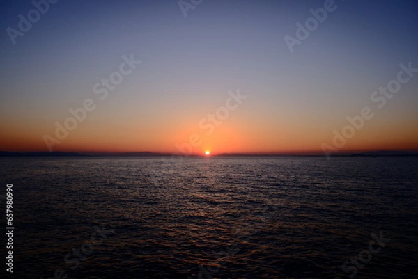 Fototapeta りんくうタウン　夕暮れ　マジックアワー