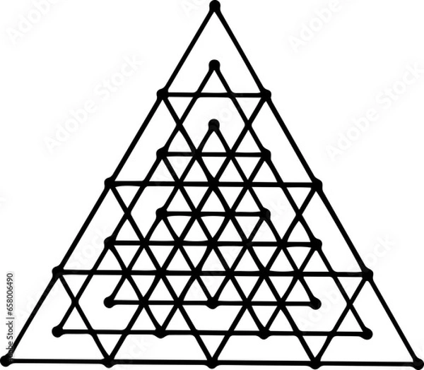 Obraz geometric abstract shape vector svg