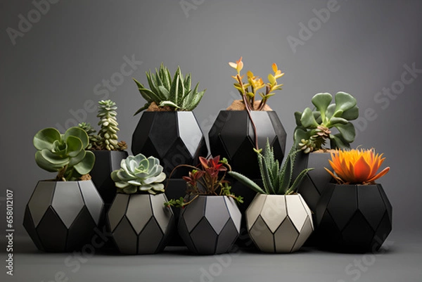 Fototapeta flowers in a vase AI Generative