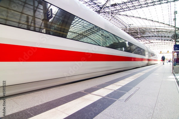 Obraz pociąg ekspresowy