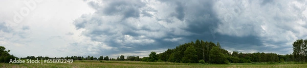 Obraz thunderstorm clouds overhead