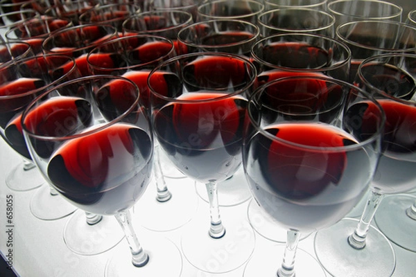 Obraz wine glasses