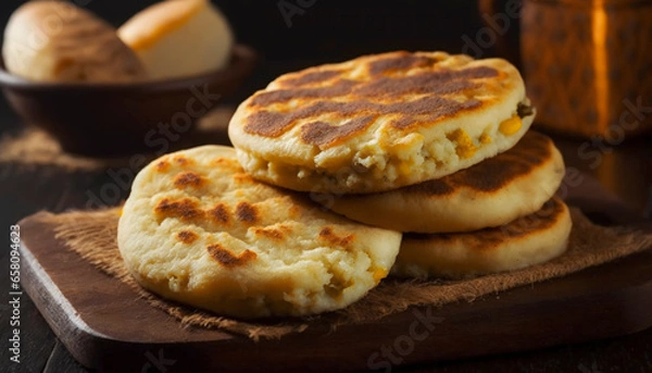 Obraz venezuelan arepas