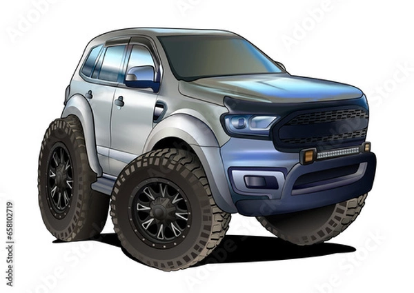 Obraz SUV for Field Survey Project Work