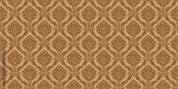 Obraz vintage western classic old style luxury shape pattern vector wallpaper background 3