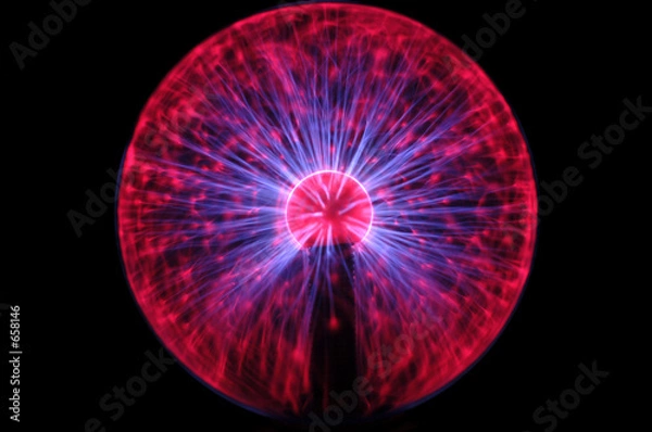 Obraz plasma energy ball