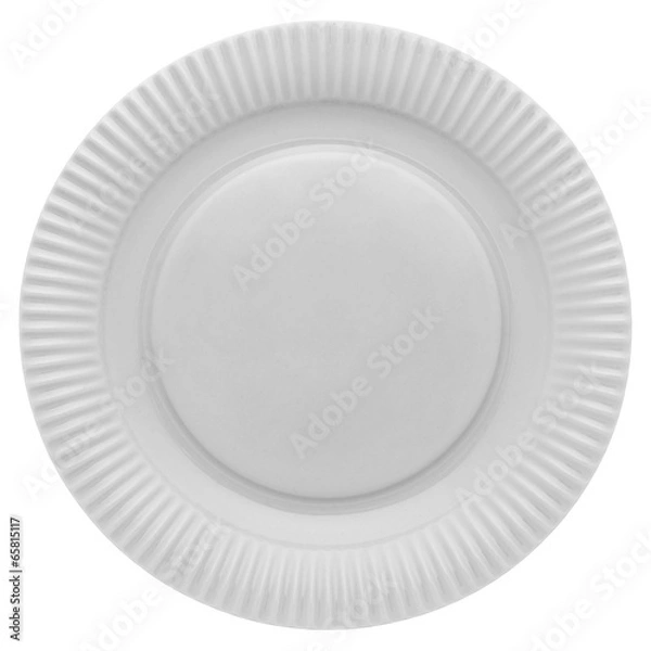 Obraz Empty dinner plate