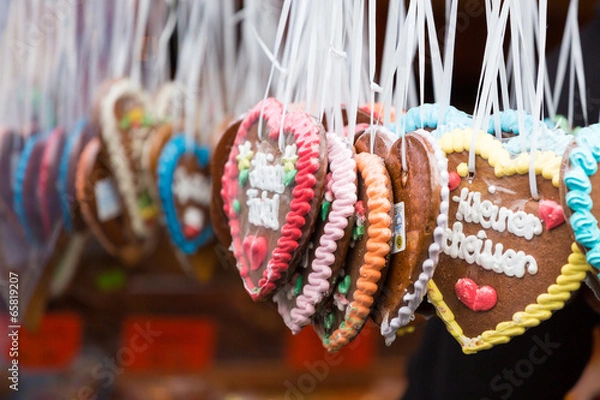 Fototapeta Lebkuchen - Gingerbread