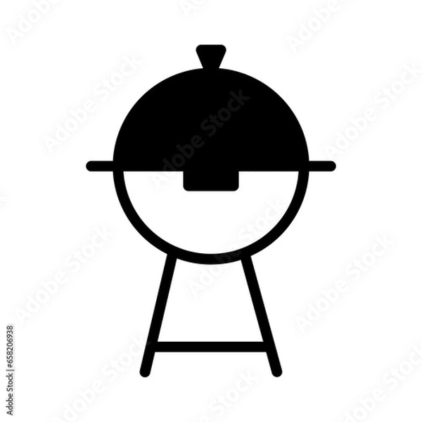 Obraz Grill Party Summer Solid Icon