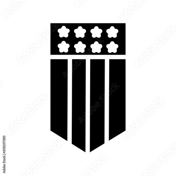 Obraz Shield Day July Solid Icon