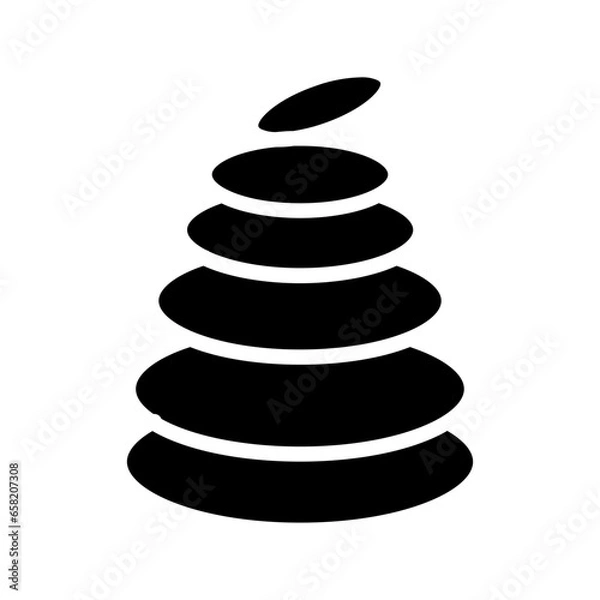 Obraz Solid Stone Crystals Solid Icon