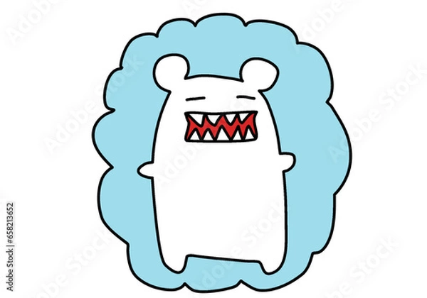 Obraz Sleeping White bear 