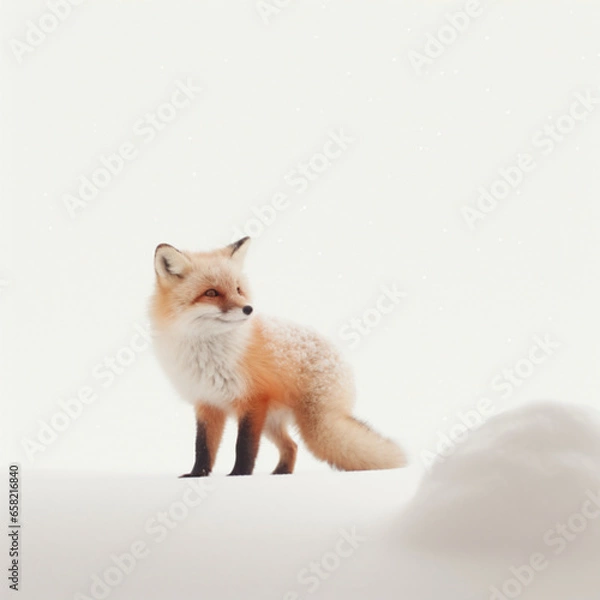 Fototapeta red fox vulpes