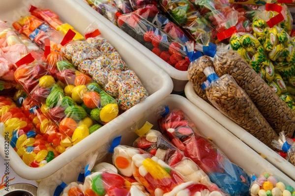 Fototapeta Jelly and Candy's group