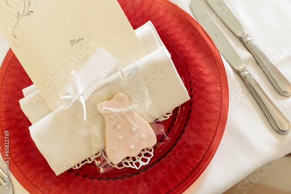 Fototapeta Romantic banquet