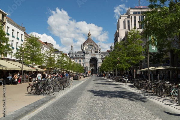 Obraz Antwerp Train Station