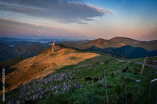 Fototapeta 四国カルスト