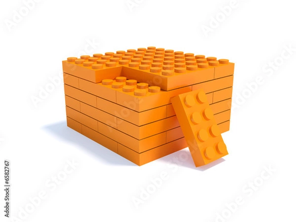 Obraz Block of the bricks