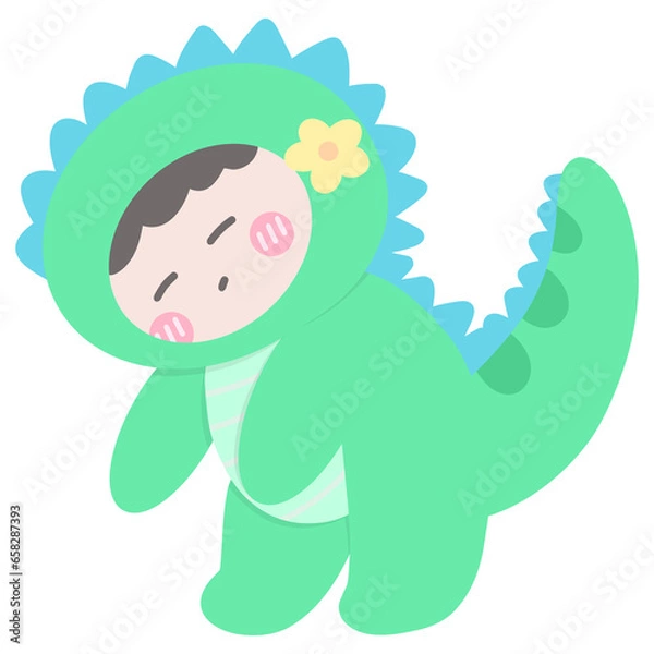 Obraz Baby child dinosaur 