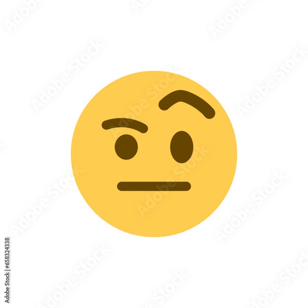 Obraz Face with Raised Eyebrow