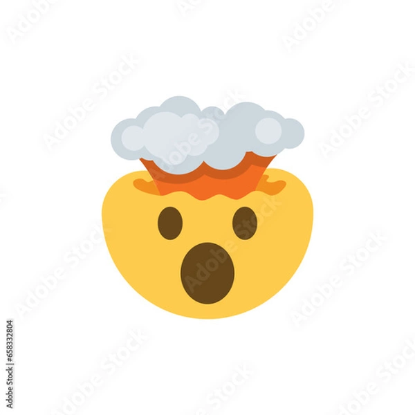 Obraz Exploding Head