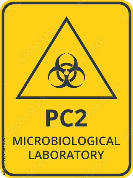 Obraz PC2 Microbiological Laboratory Symbol
