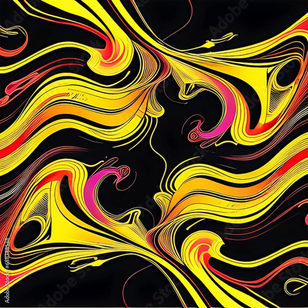 Obraz Abstract colorful background. Generative AI
