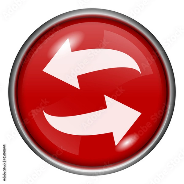 Fototapeta Swap icon