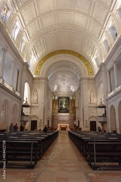 Fototapeta Sanctuary of Our Lady of Fatima - pilgrimage center in Portugal.