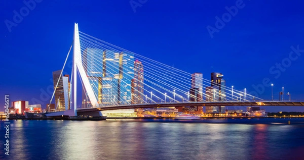 Fototapeta Rotterdam Skyline, The Netherlands