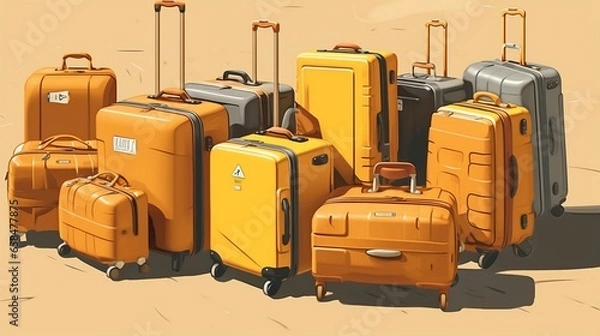 Obraz suitcase for travel