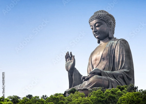 Obraz Wciśnij Tan Budda w LAN jej u