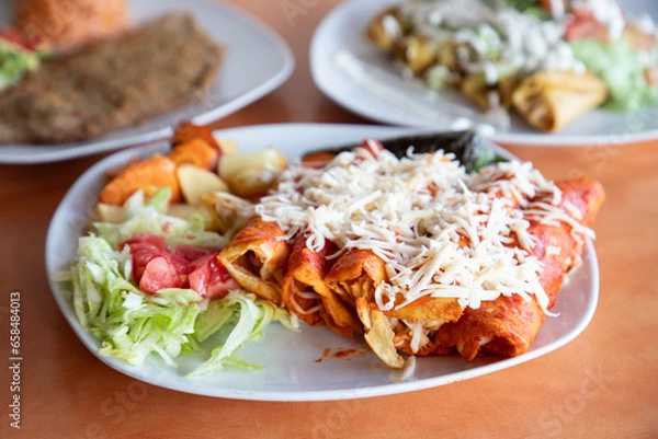 Obraz enchiladas rojas