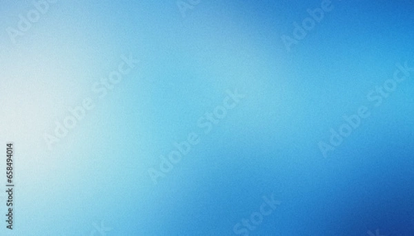 Fototapeta blue white , color gradient rough abstract background shine bright light and glow template empty space , grainy noise grungy texture