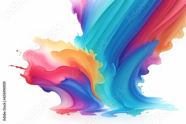 Obraz abstract watercolor background