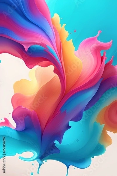 Obraz abstract watercolor background