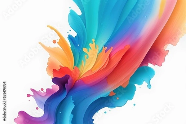 Obraz abstract watercolor background