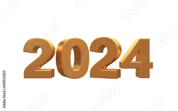 Fototapeta Happy New Year 2024 