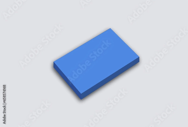 Fototapeta Realistic business card mockup.