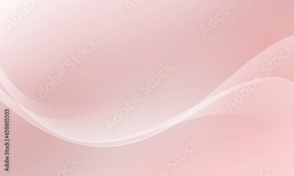 Fototapeta abstract pink gold color soft gradient with curves waves textures pattern background
