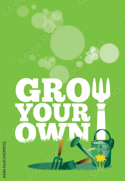 Obraz Grow Your Own Poster