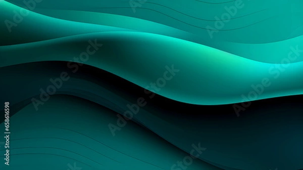 Fototapeta abstract blue wave background