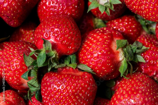 Obraz Soczyste truskawki 