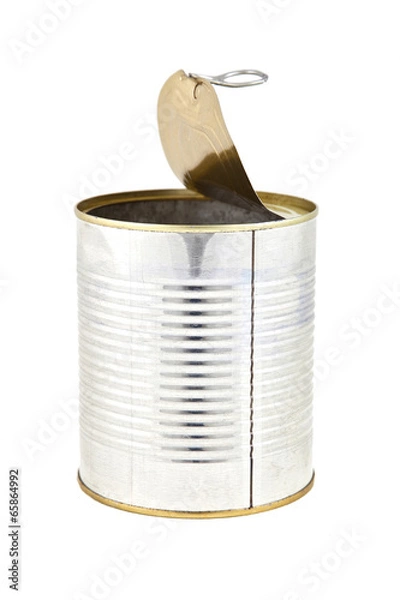 Obraz lata de conserva vacia